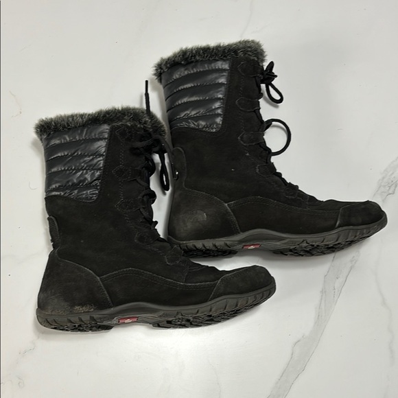 The North Face Black Fur-Lined Winter Boots - Picture 4 of 5